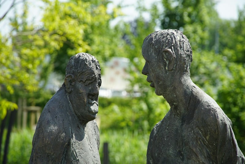 People gossiping
